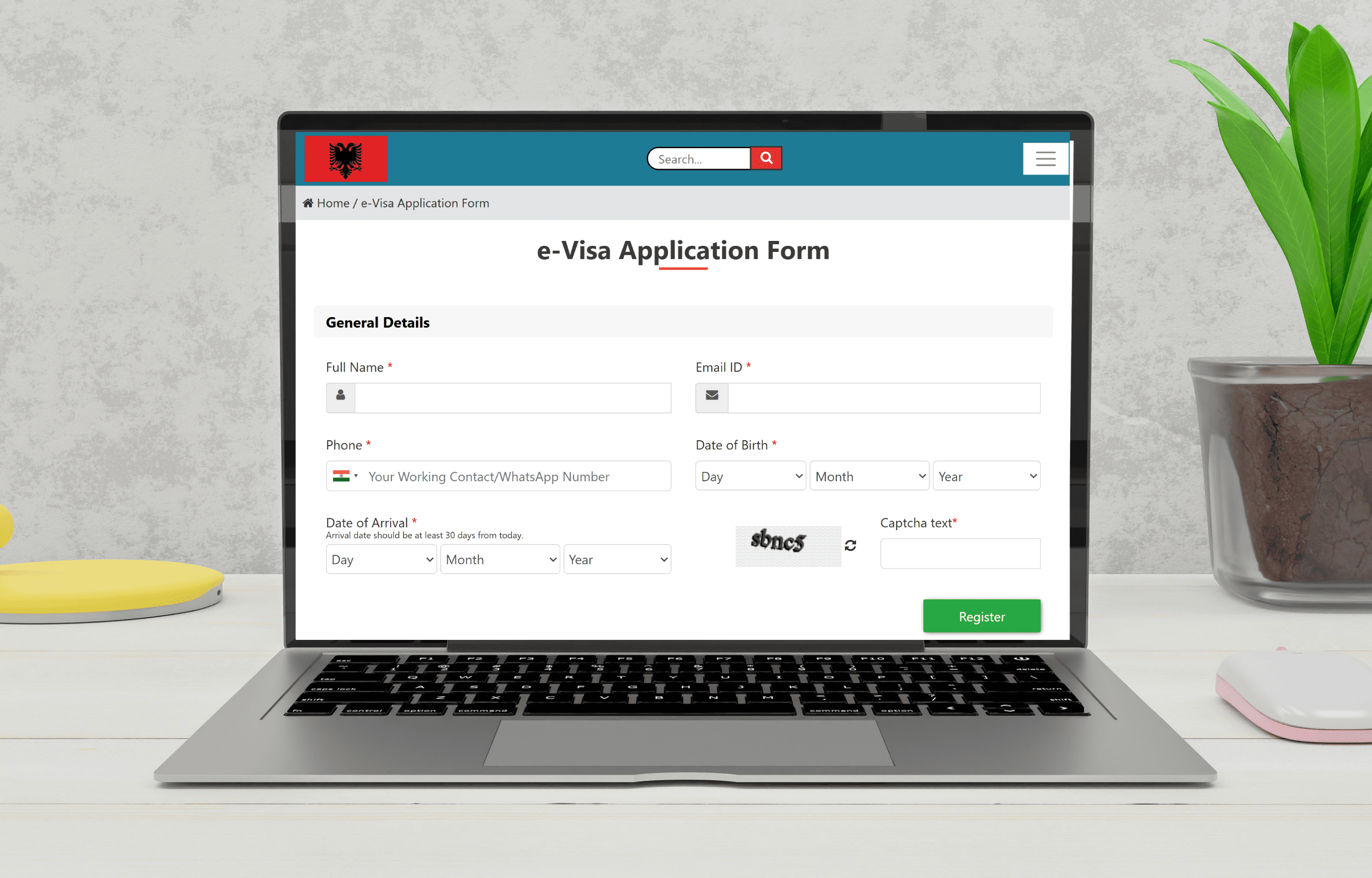 Albania Visa Application
