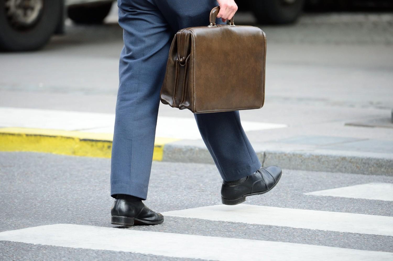 Diplomat Holding A Briefcase
