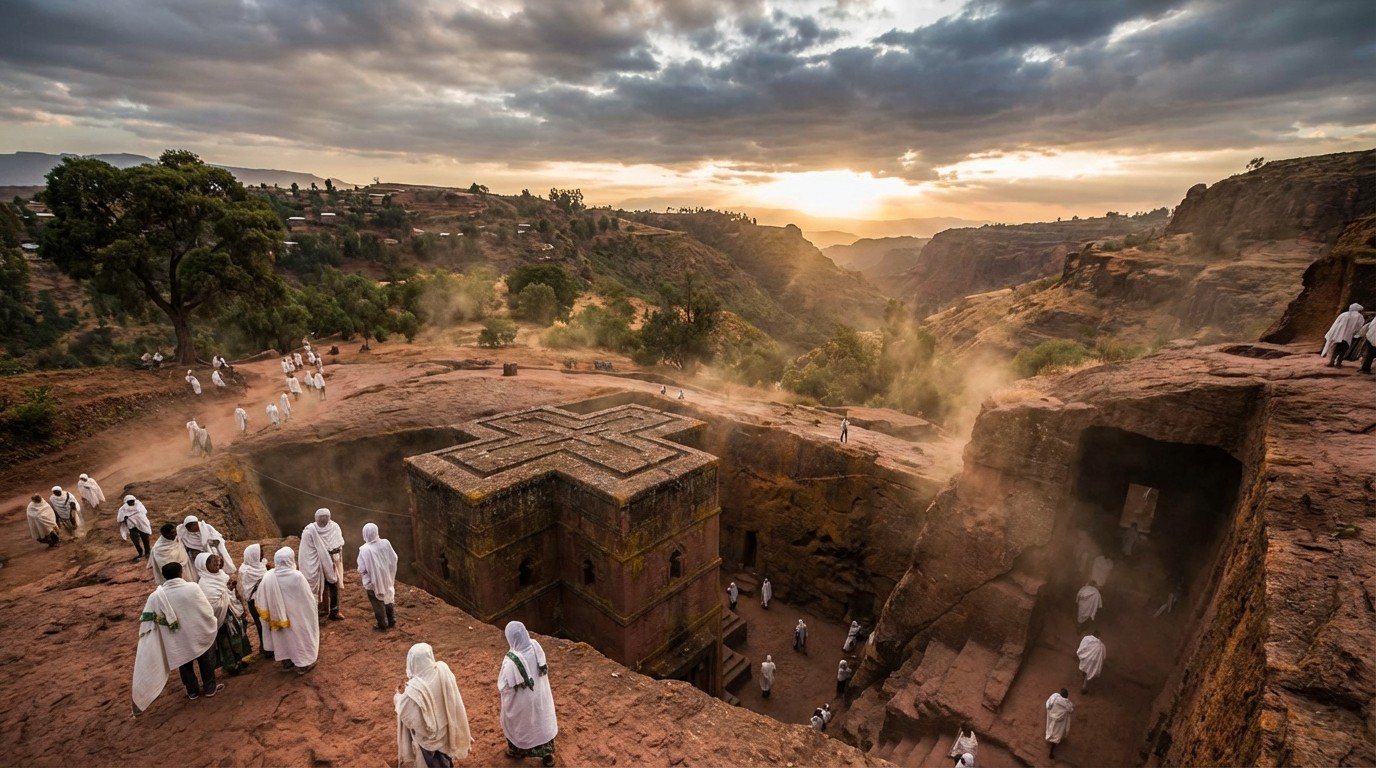 Rock-hewn churches of Lalibela