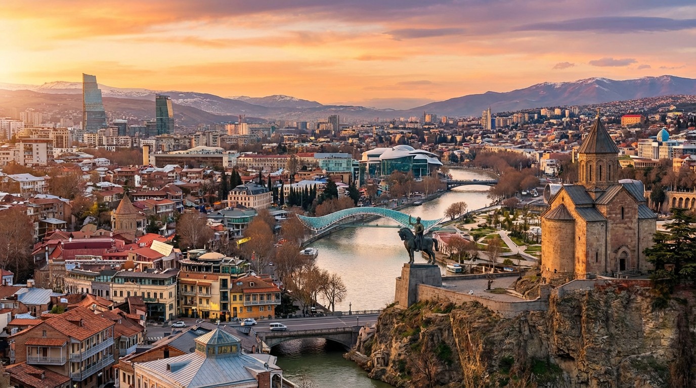 Tbilisi cityscape