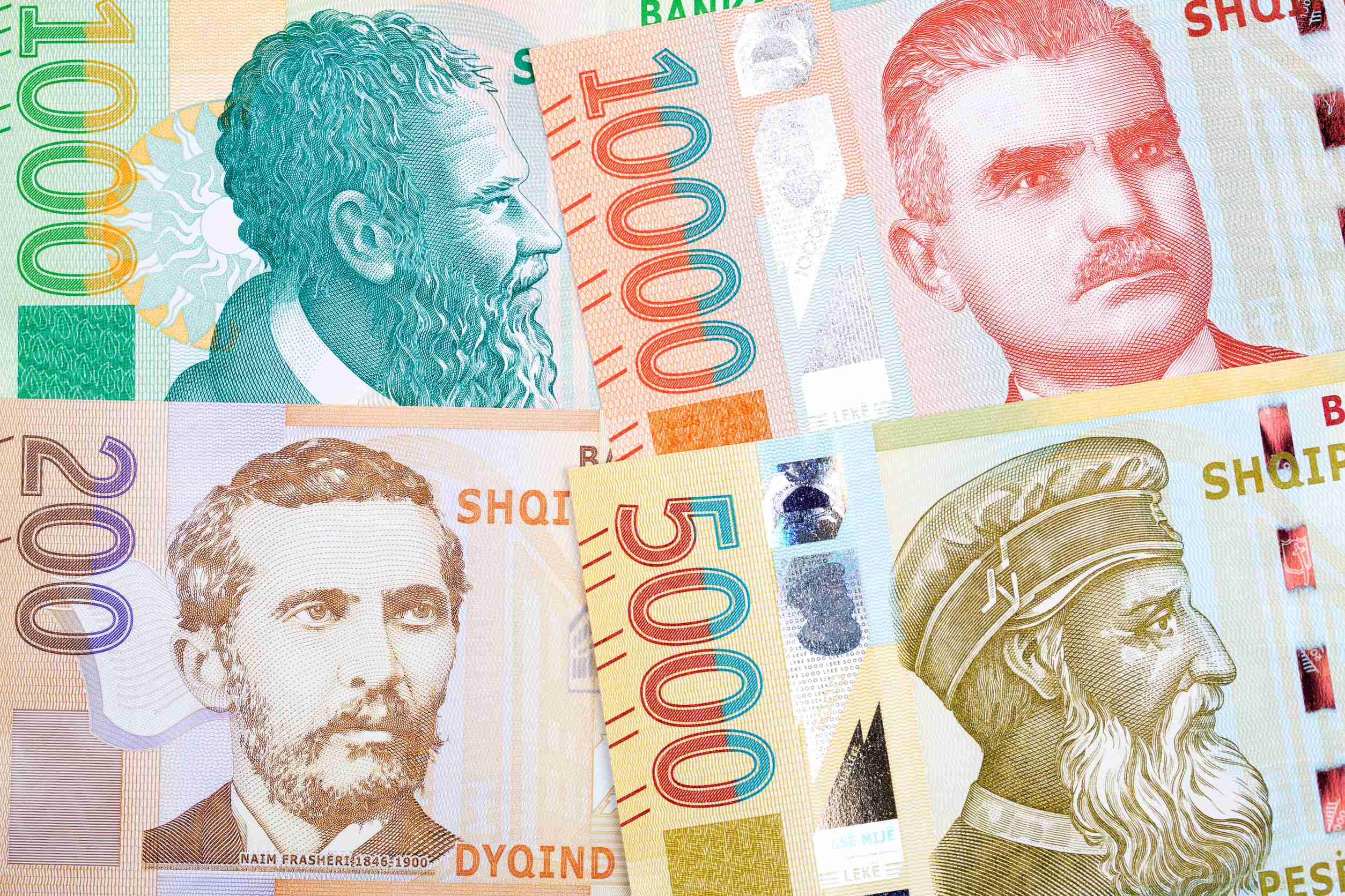 New Albanian Leke Banknotes Series