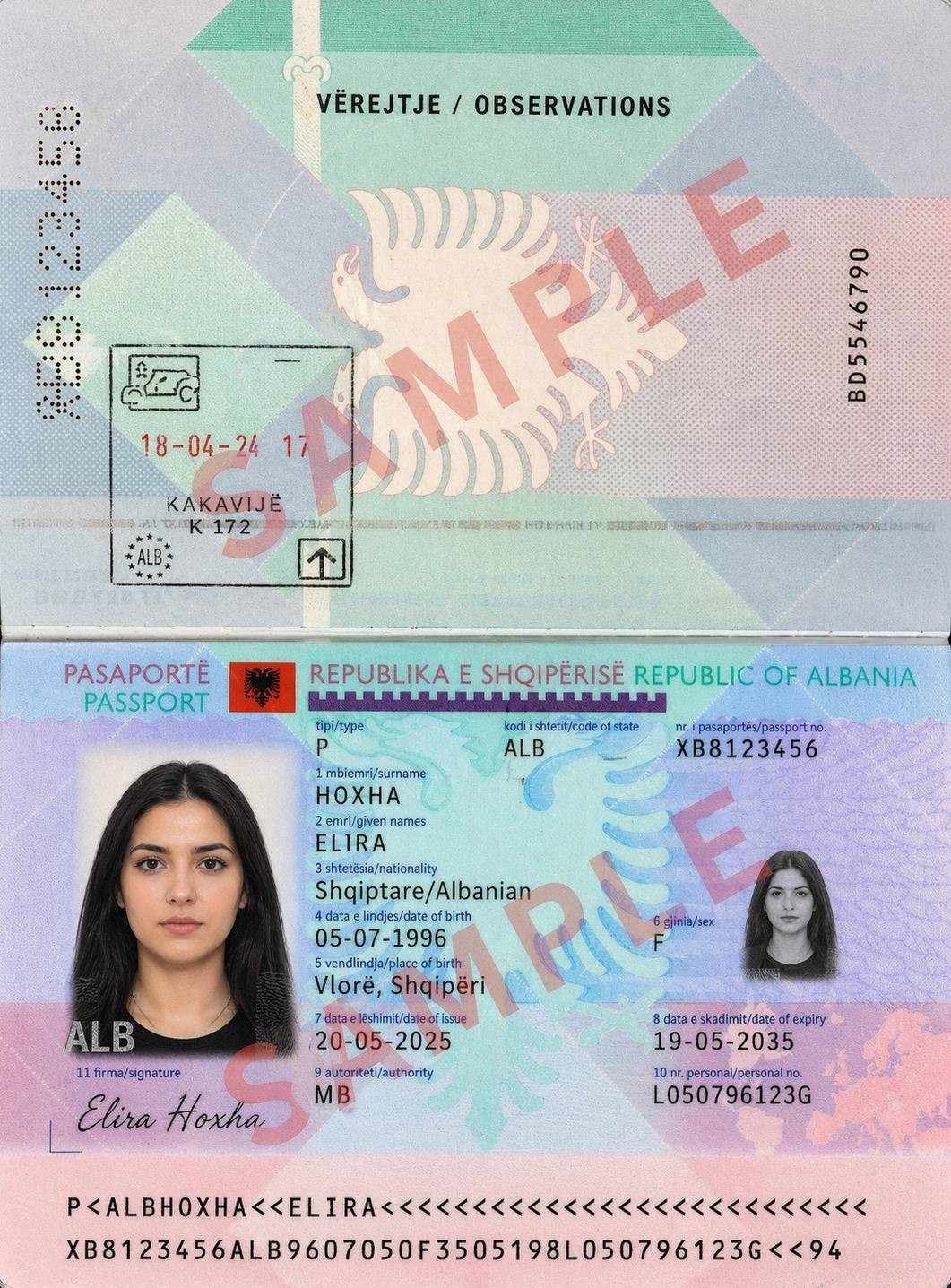 Passport Bio Page