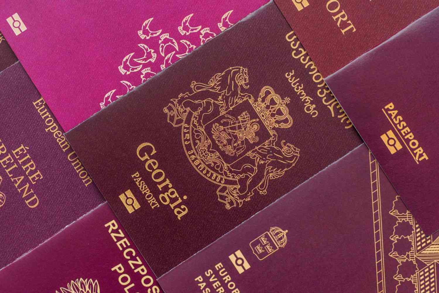 Passports Of Different Countries