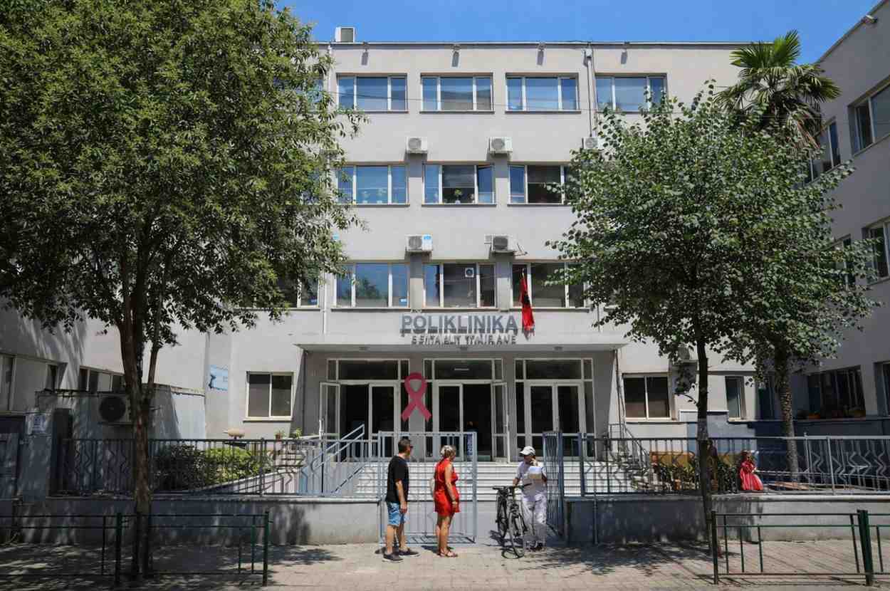 Poliklinika Hospital Building In Tirana Albania