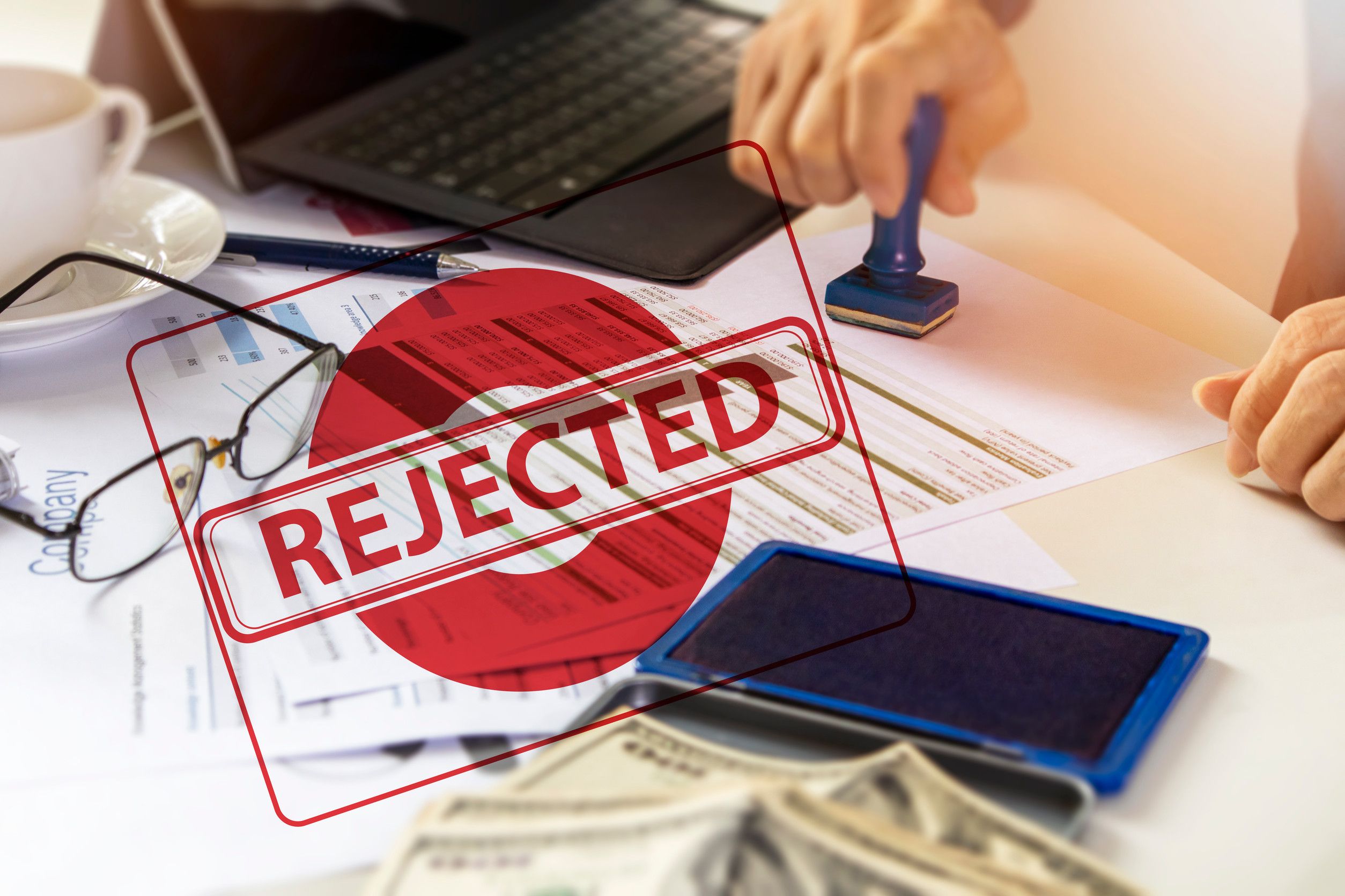 Rejected Message Displayed On Tablet