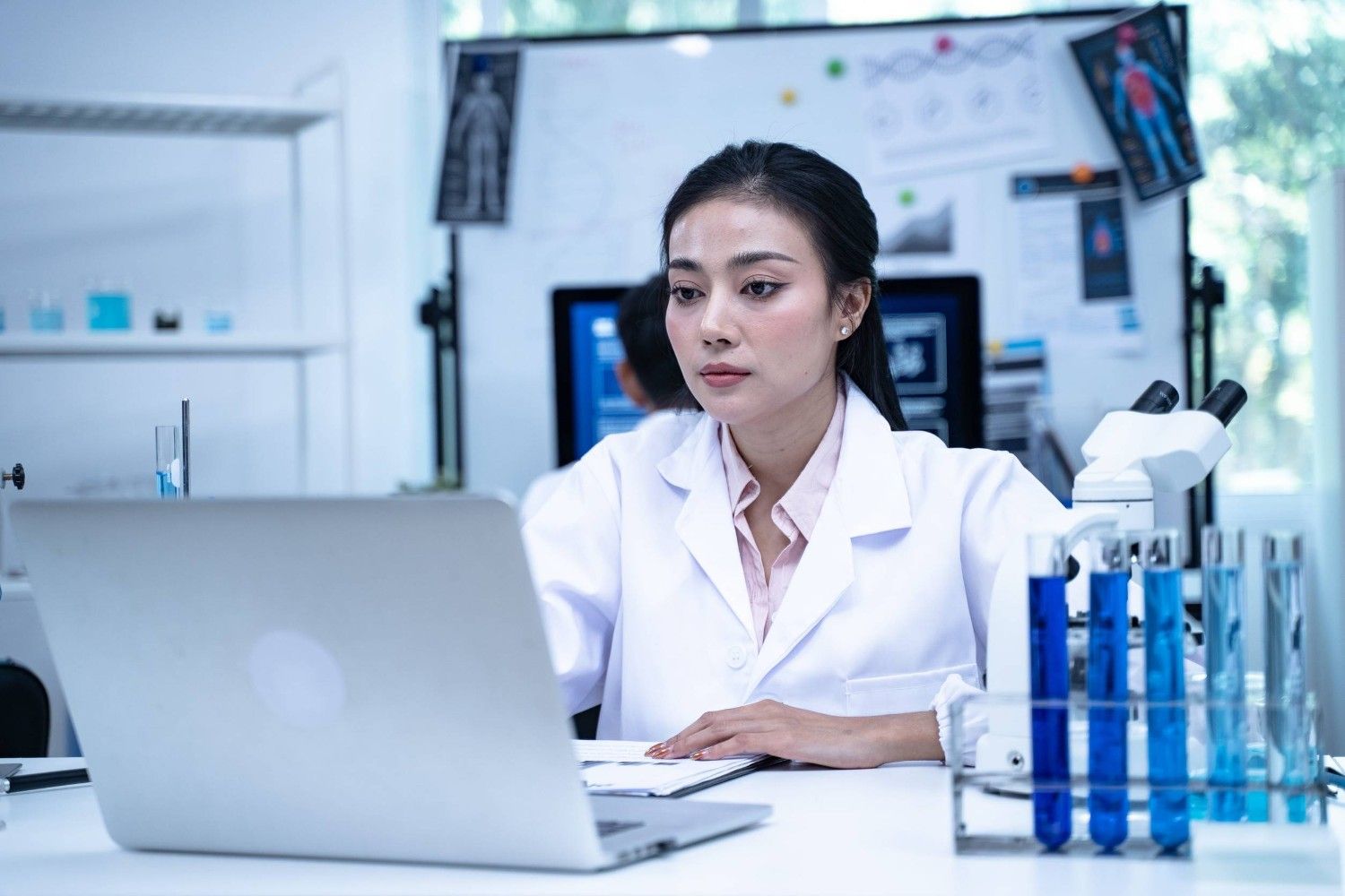 Scientist Conducting Medical Research